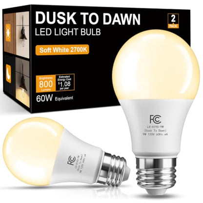 Outdoor Dusk to Dawn Sensor LED Light Bulbs