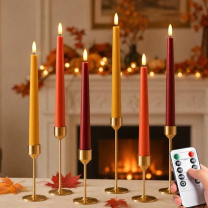 Flameless Taper Candles