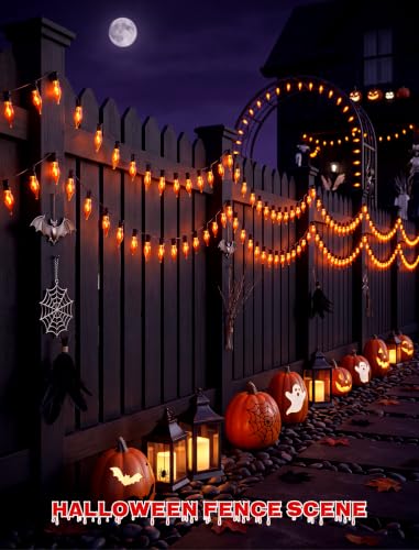 Halloween Flame String Lights Collection