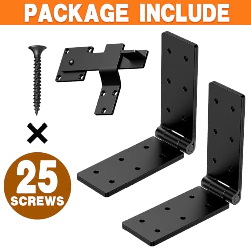 Fence Gate Hinge and Latch Set