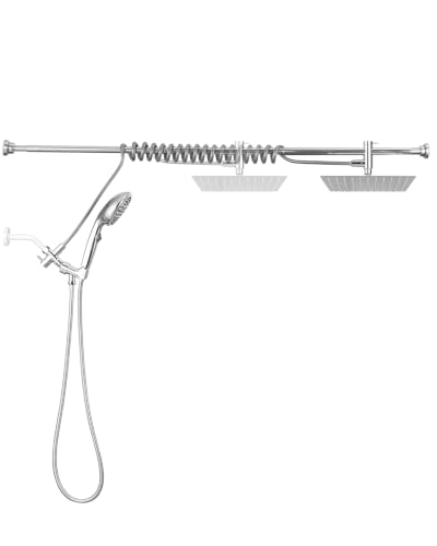 Rainfall Shower Head with Handheld Combo