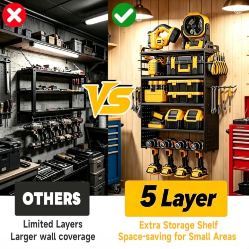 Power Tool Organizer Wall Mount