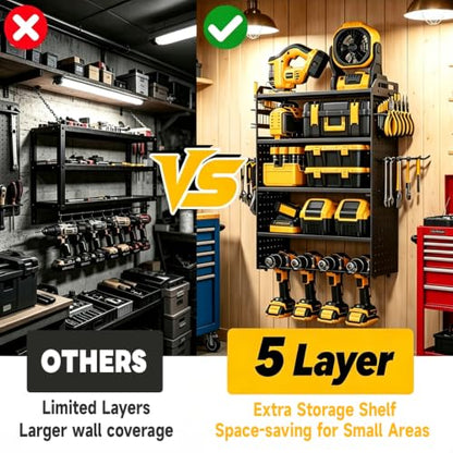 Power Tool Organizer Wall Mount