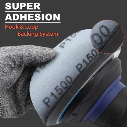 100Pcs 6 Inch Sanding Dics Hook & Loop