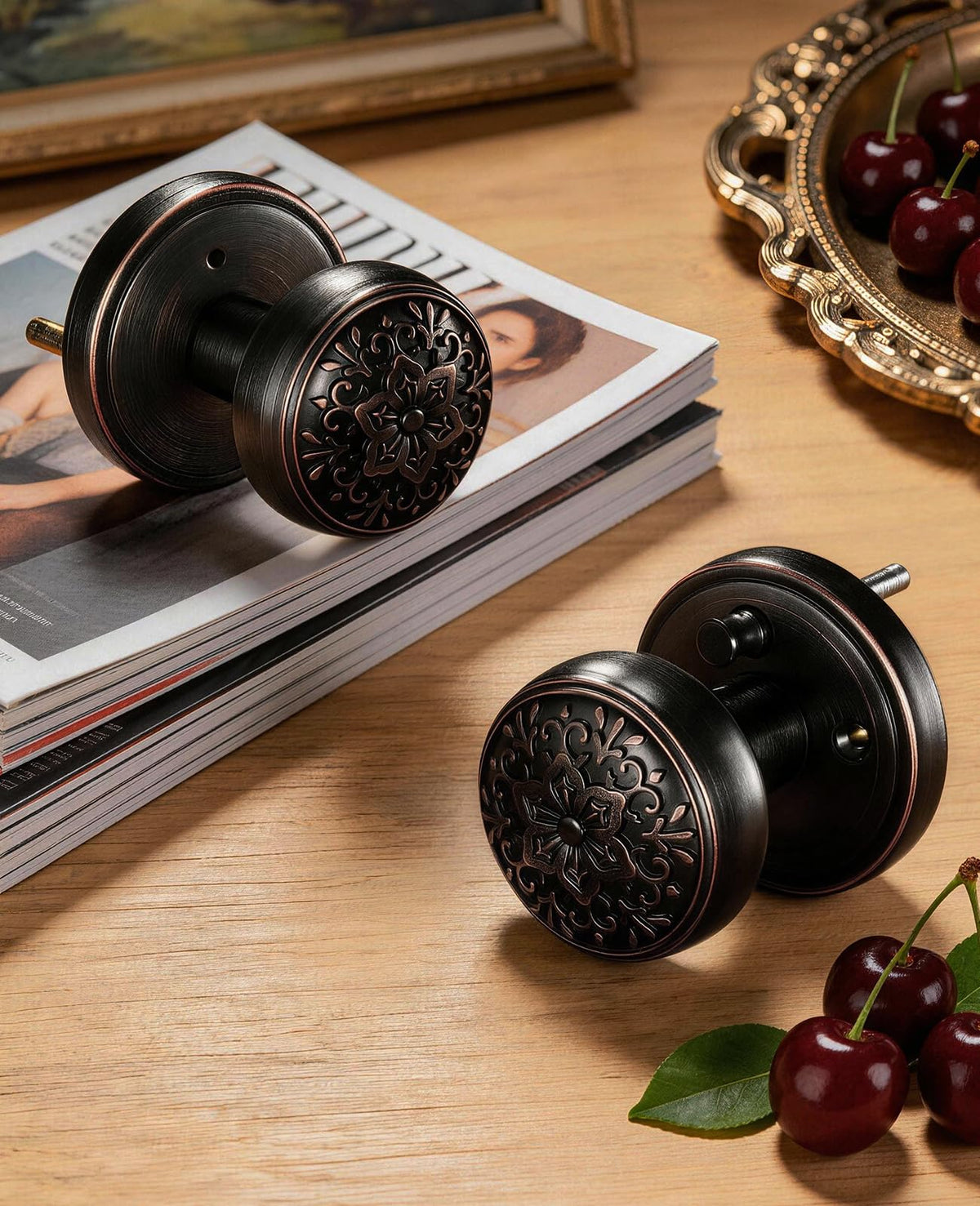 Oil Rubbed Bronze Door Knobs (Oil Rubbed Bronze)
