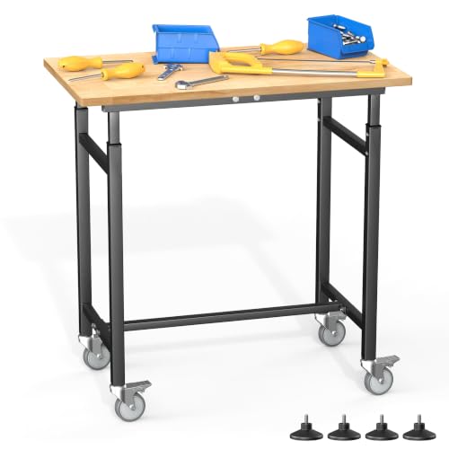Heavy Duty Adjustable Height Workbench