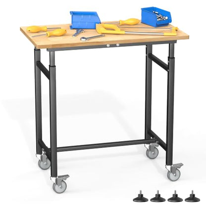 Heavy Duty Adjustable Height Workbench