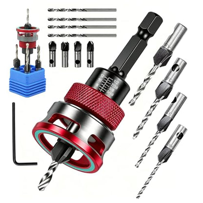 Countersink Drill Bits Set