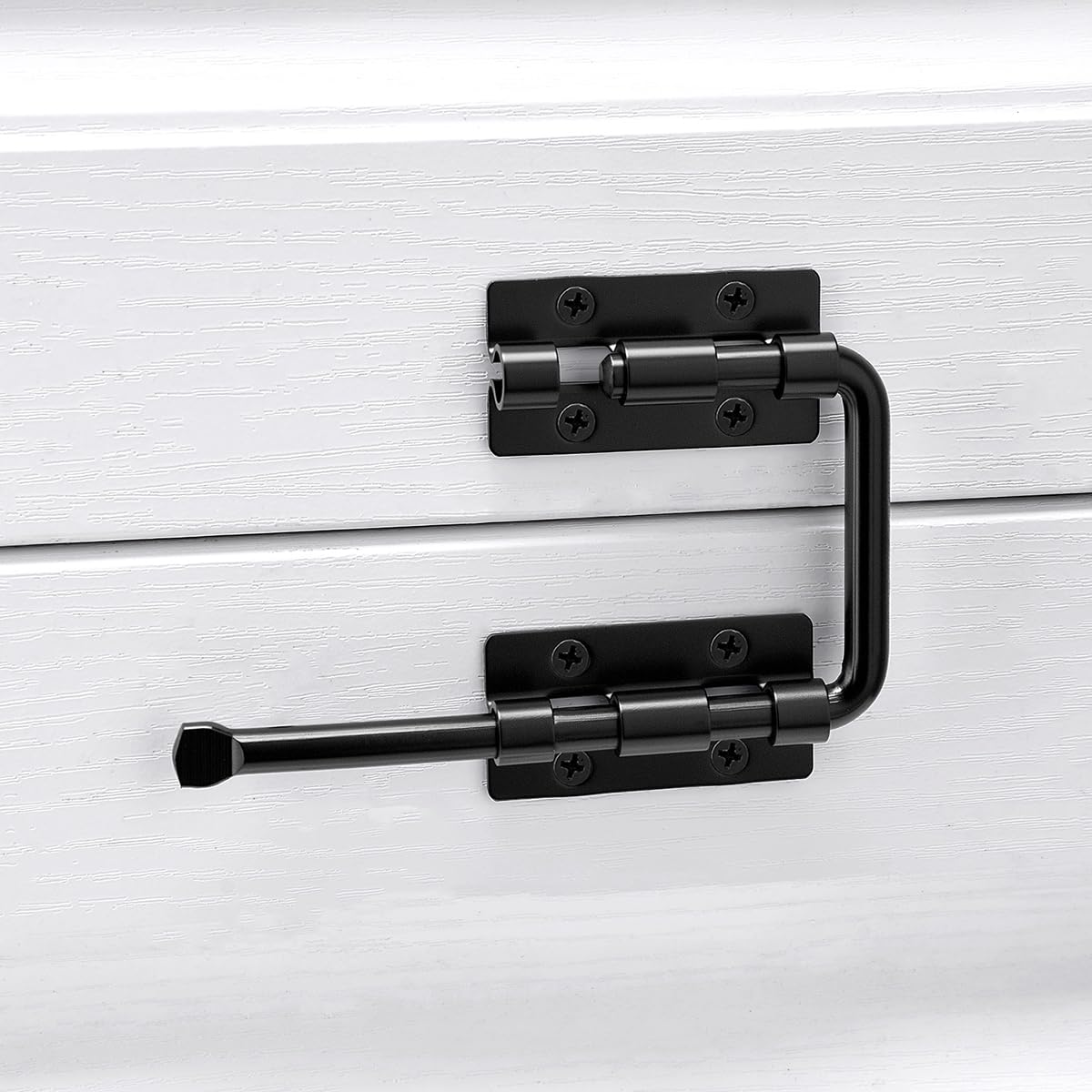 Black Multi Angle Sliding Door Loop Lock (Black)