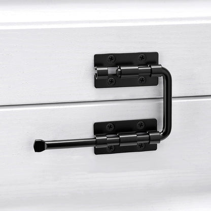 Black Multi Angle Sliding Door Loop Lock (Black)