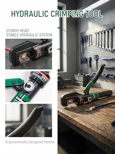 Hydraulic Cable Crimping Tool (12-4/0 AWG)