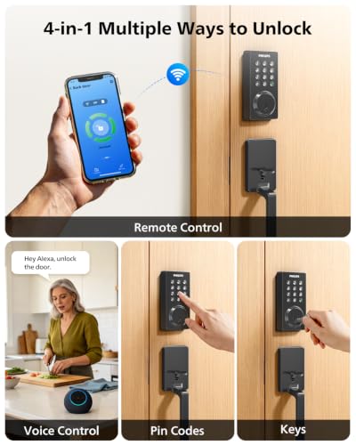 Wi Fi Smart Front Door Lock Set