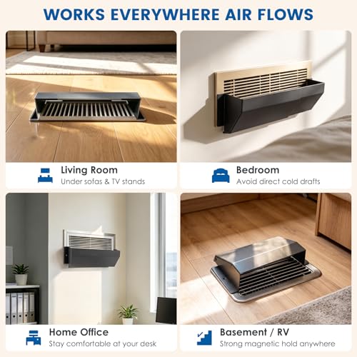 Metal Air Vent Deflector for Floor & Wall Registers