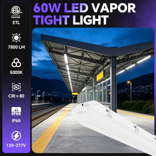 4FT LED Vapor Tight Light 60W