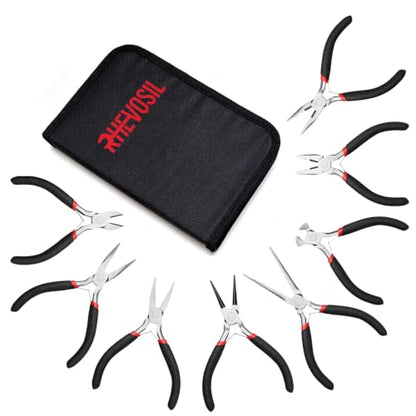 8 Piece Mini Pliers Set