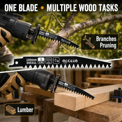 Reciprocating Saw Blades Woodworking