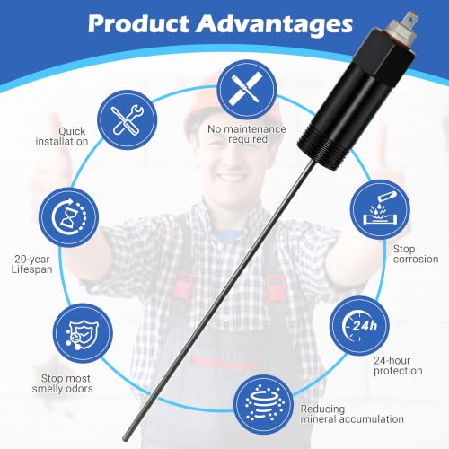 Powered Anode Rod for Water Heater