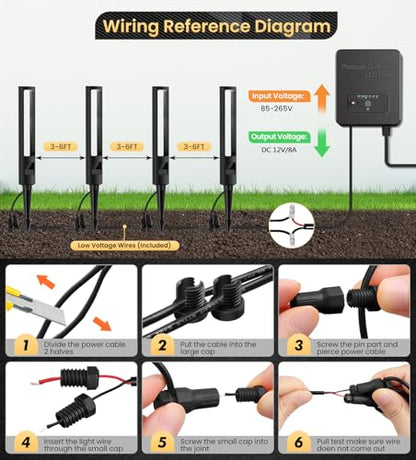 5W Low Voltage Path Lights 12