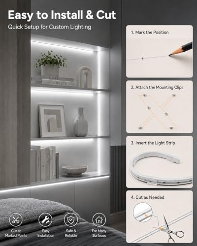 Dimmable LED Neon Rope Light