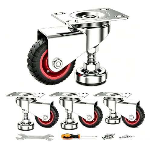 Leveling Plate Caster Wheels