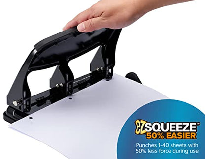 EZ Squeeze Heavy Duty 3 Hole Punch