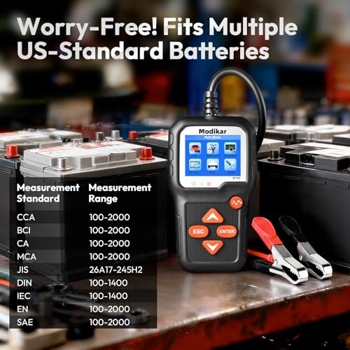 BT705 Car Battery Tester 6V 12V Load Tester