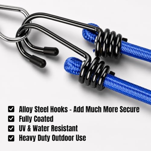 Bungee Cords with Hooks