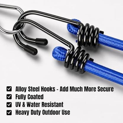 Bungee Cords with Hooks