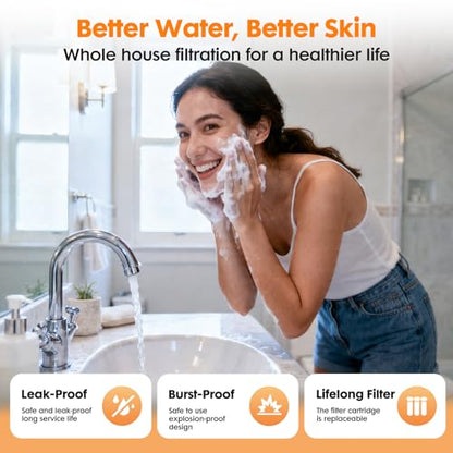 Whole House Water Filter System for Well Water City Water
