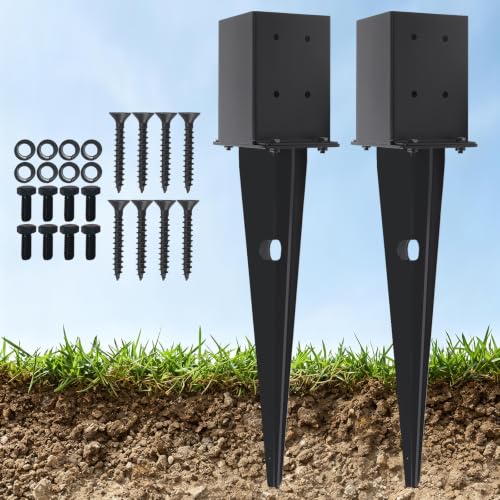 4x4 Fence Post Anchor Ground Spike