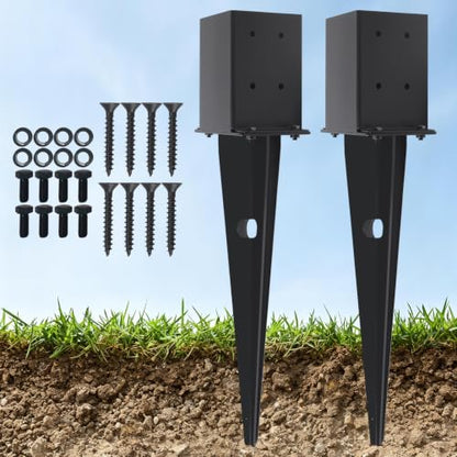 4x4 Fence Post Anchor Ground Spike