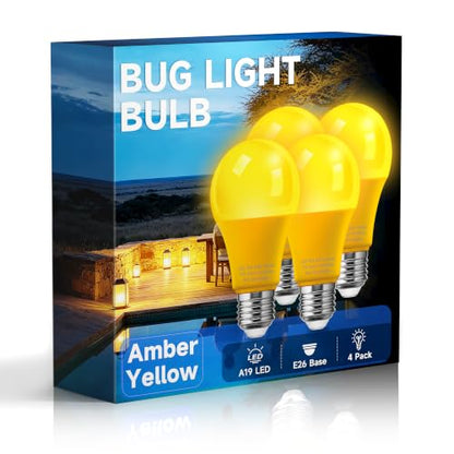 A19 9W Colored Light Bulbs