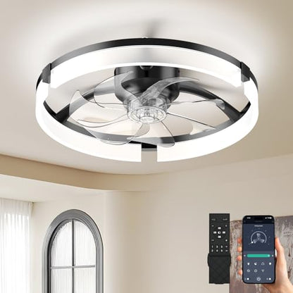 Ceiling Fans with Lights and Remote