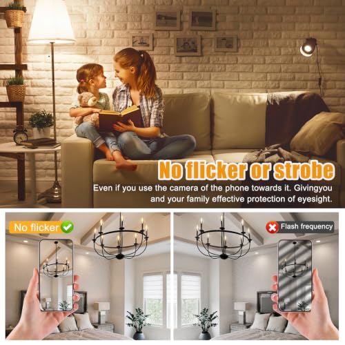 T6 E12 LED Candelabra Bulbs