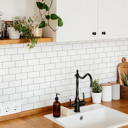 10 Sheets Peel and Stick Backsplash