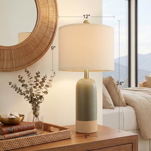 24'' Ceramic Table Lamps Set of 2
