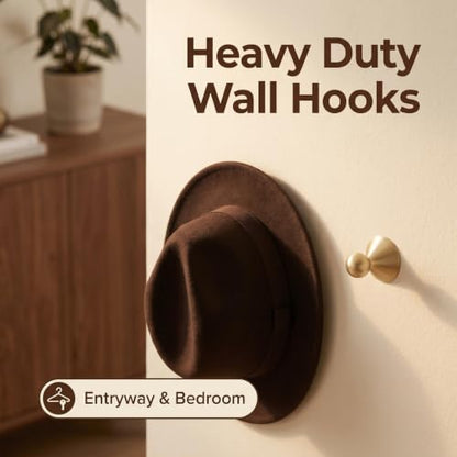 1 Pack Solid Brass Brushed Cabinet Hook Drawer Pull Knob YZ