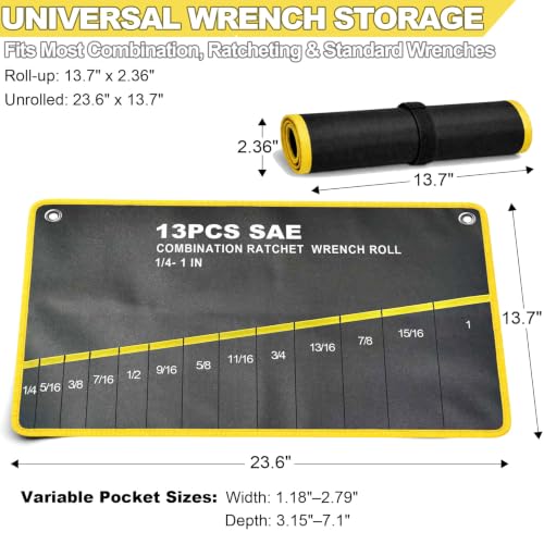 Wrench Roll Up Pouch