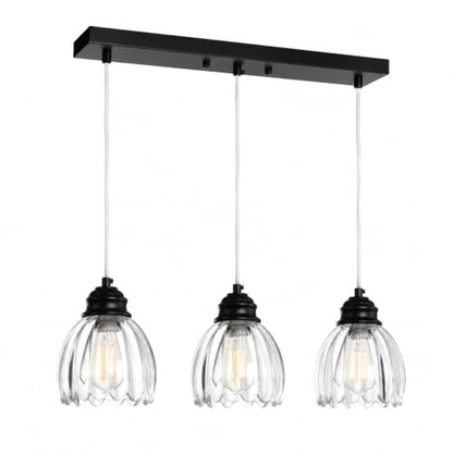 3153 5 Light Pendant Light Round Base cage