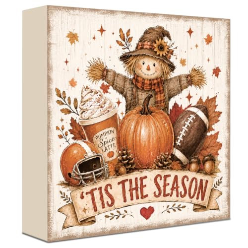 Fall Decorations for Home Wood Sign Fall Decor Shelf Decor