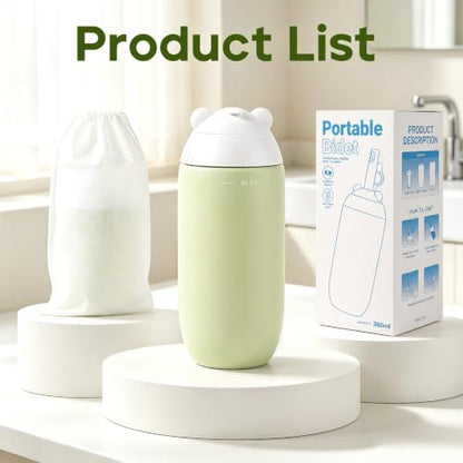 Rotatable Nozzle Portable Bidet