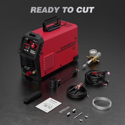 55A Plasma Cutter Machine (CUT55 Pilot Arc / Red)