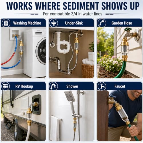 Water Filter for Washing Machine