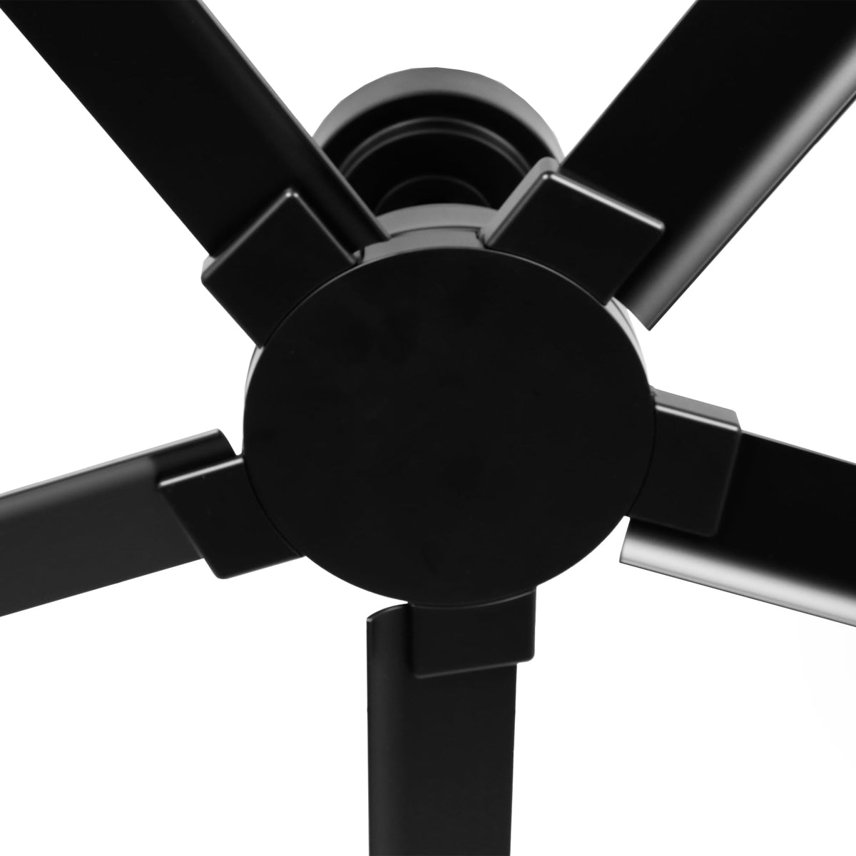 72" Outdoor Ceiling Fan With Remote (Black / 72-inch)