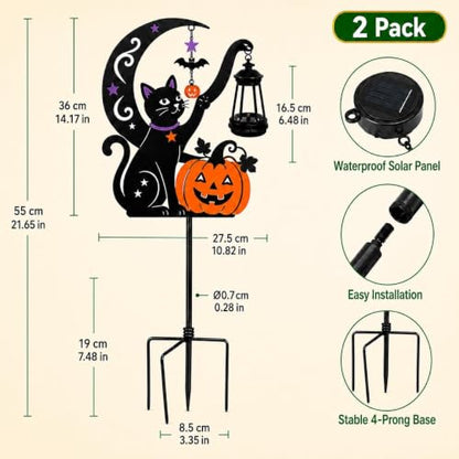 2 Pack Outdoor Yard Light Decorations