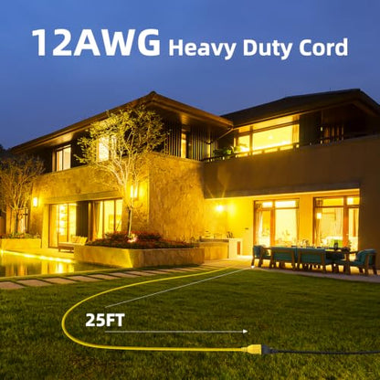 12 Gauge Heavy Duty Outdoor Extension Cord