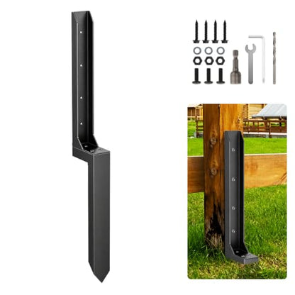 6 Pcs Fence Post Repair Kit