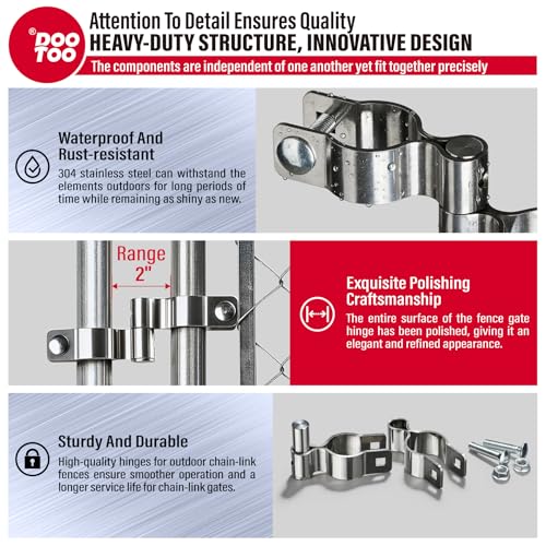 Chain Link Post Gate Hinge