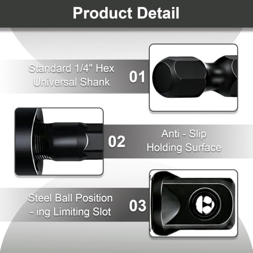 Flexible Drill Bit Extension and Right Angle Adapter Set