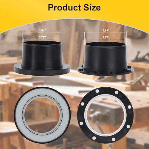 Magnetic Dust Collection Fittings for 4" Shop Vacuums Dust Hose